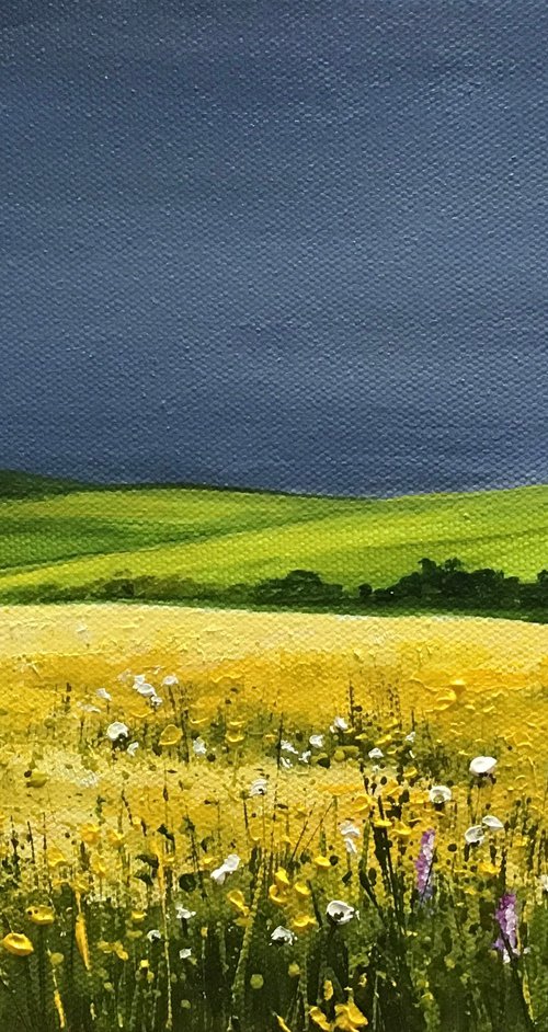 Meadow Flowers II by Valerie Jobes