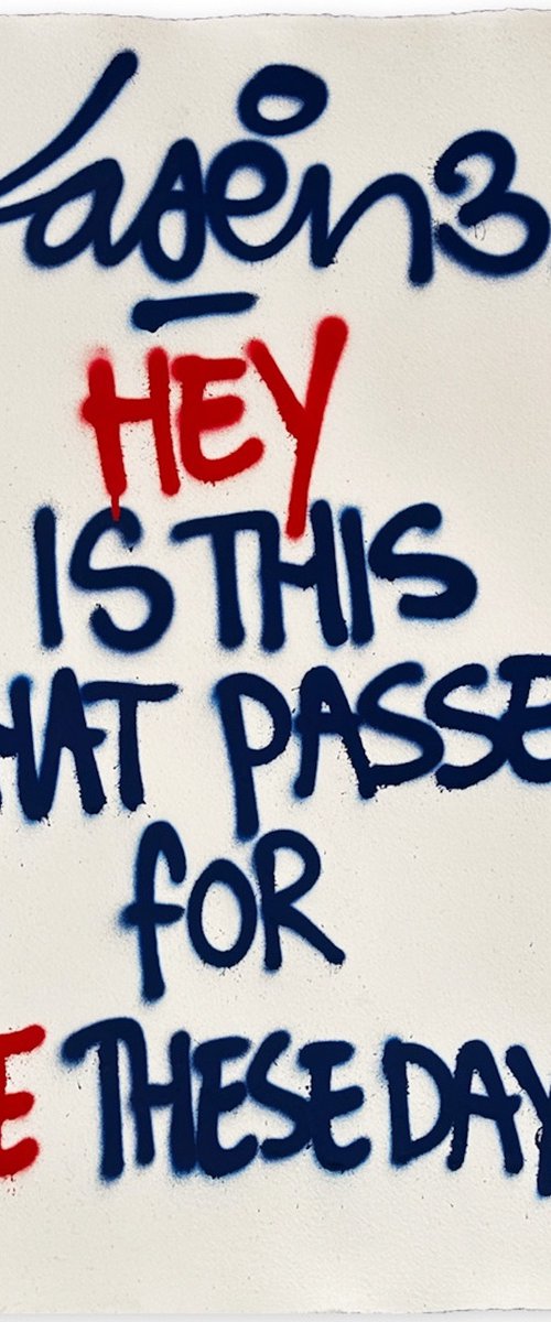 Hey Is This What.... by Laser 3.14