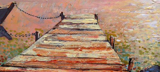 Sunlit Pier: (SPACES Series)