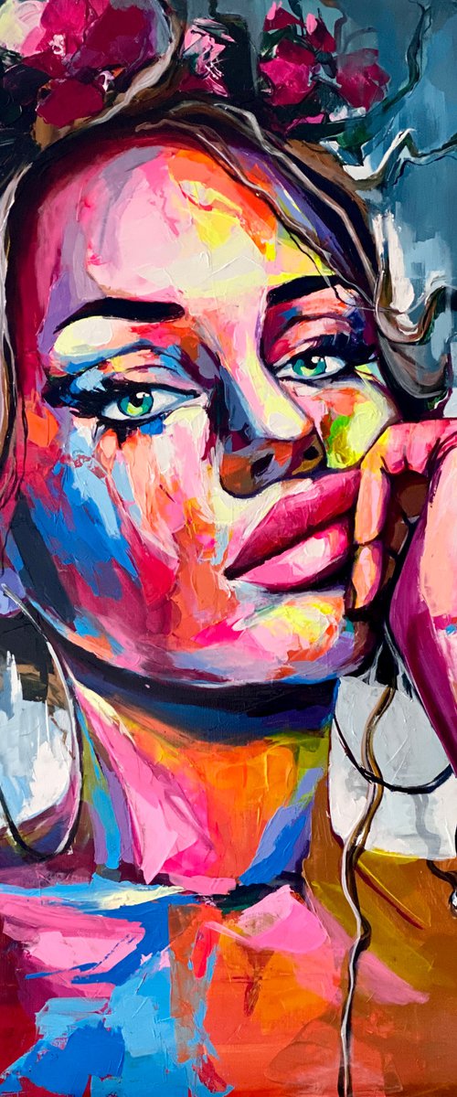 Persephone. Silence is more accurate than words by Lana Frey