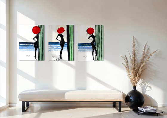 Triptych: Muses’ Sea Escape