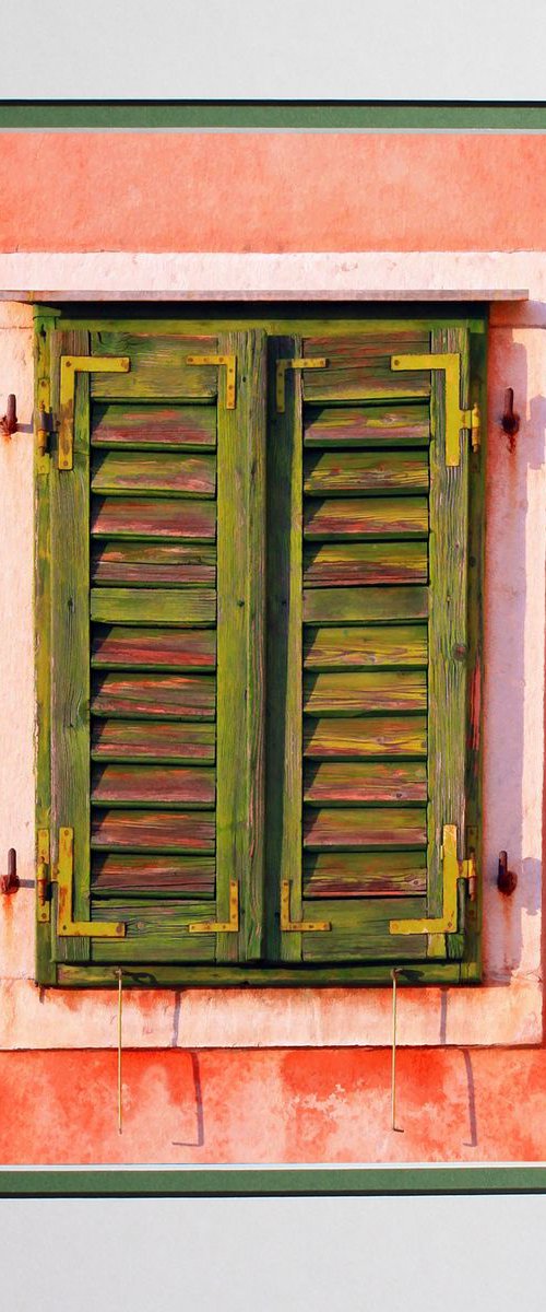 Rustic shutters by Robin Clarke