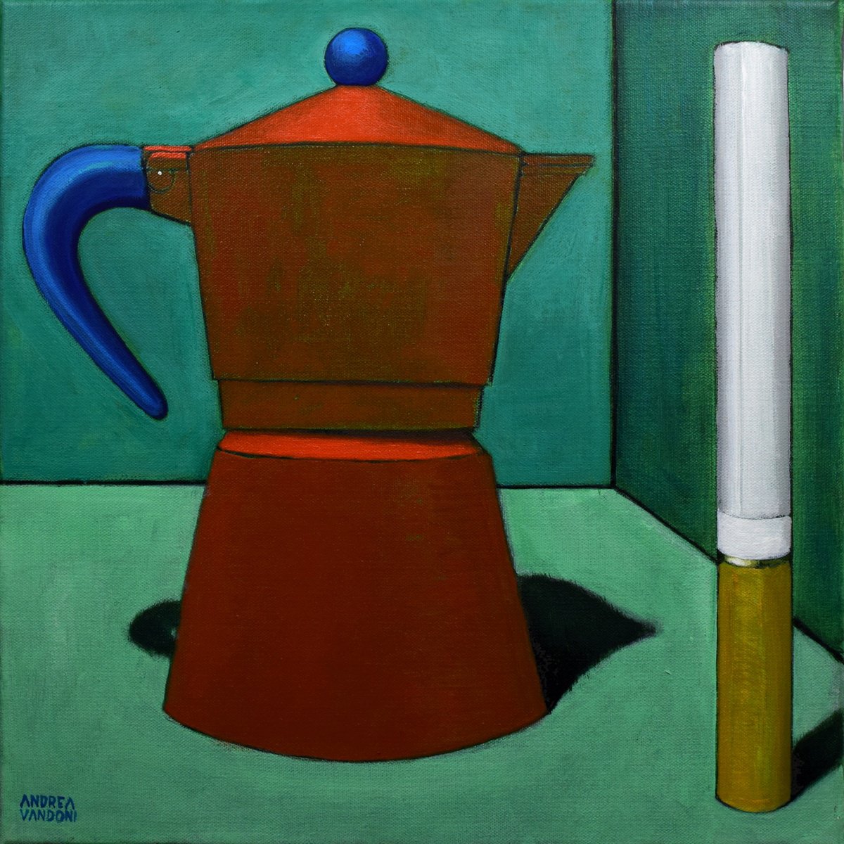 COFFEE AND CIGARETTE - 7 by Andrea Vandoni