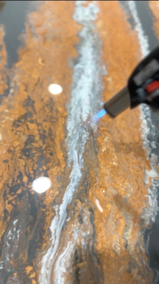 Sillage — Monumental Abstract Diptych