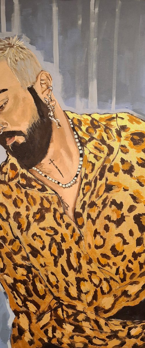 Leopards and butterflies by Jelena Nova