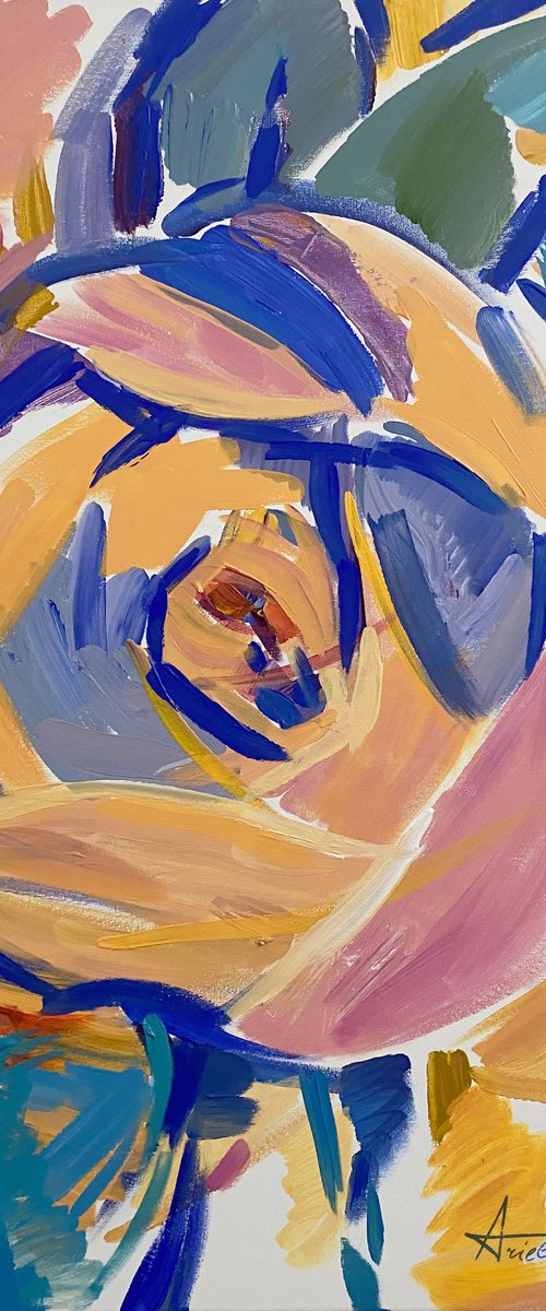 The Odorata Rose by Ariela Stem