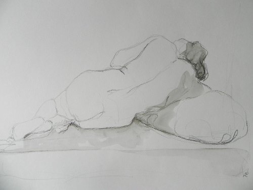 Sleeping Woman by Karin Lichtenegger