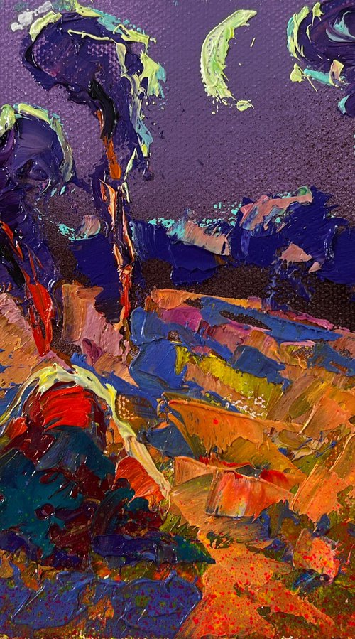 Blue autumn night by Kalenyuk Alex