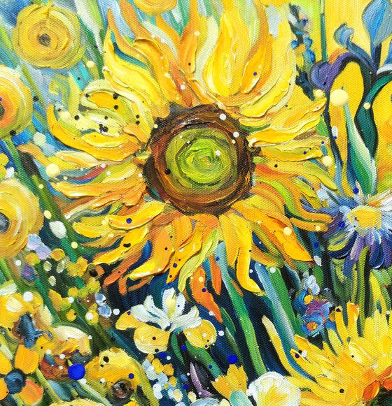 Sunburst Garden -  Sunflowers