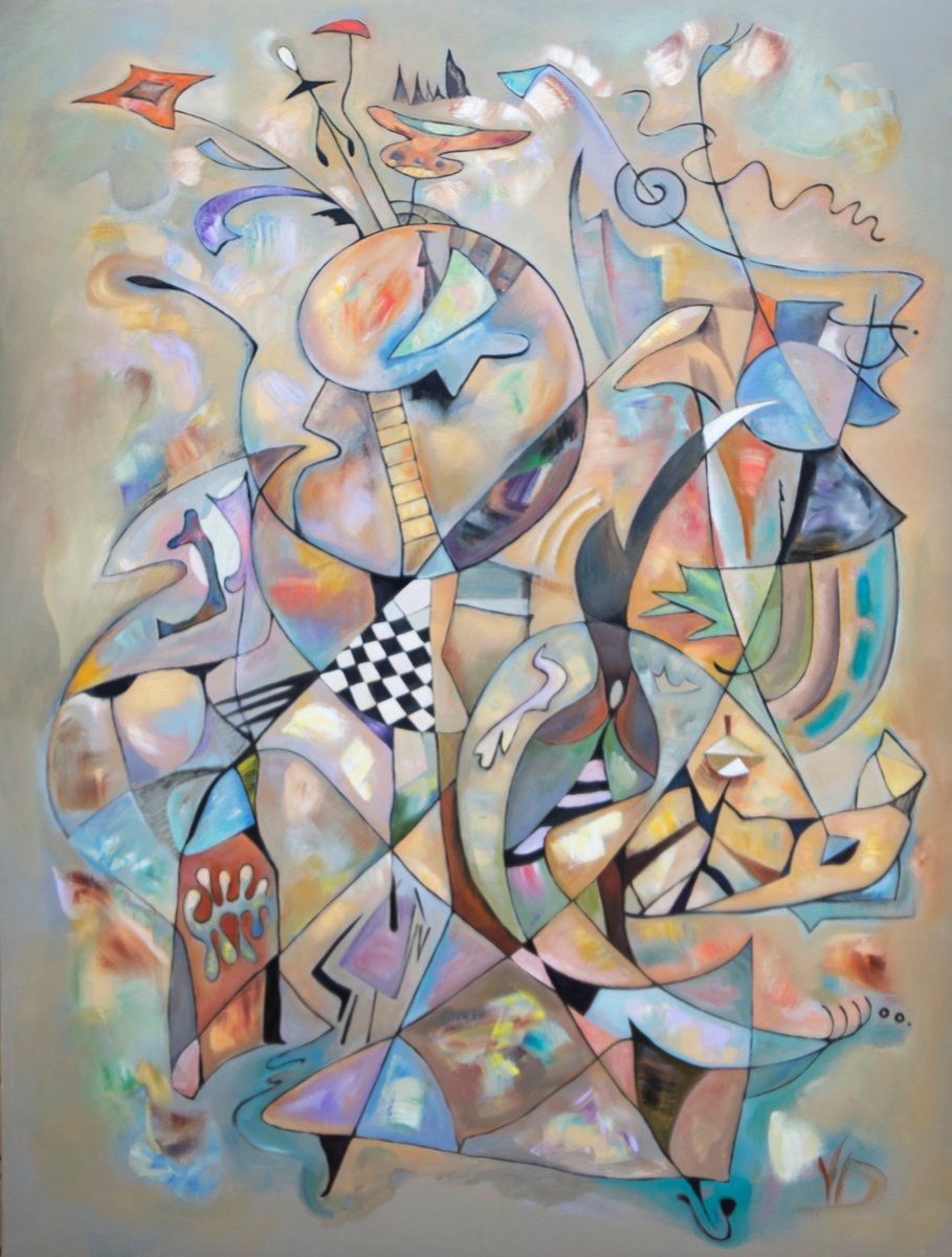 Surrealistic Oil Painting , Waiting For Summer By Dina Volkova, 36 X 48, Artwork For Sale On Artfinder