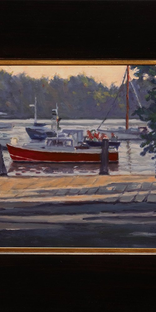 Bass Harbor Boats by Daniel Fishback