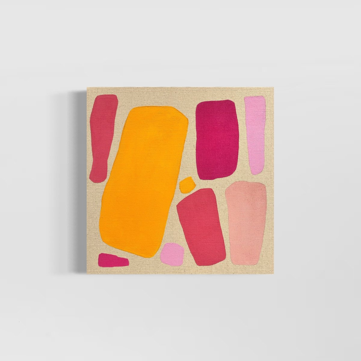 Yellow & Pink by Julie Naima