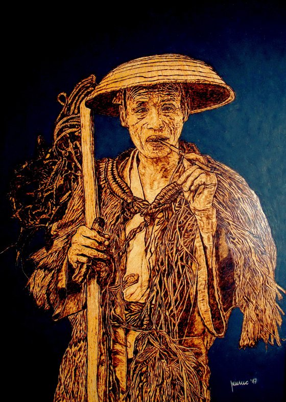 Old Chinese Fisherman