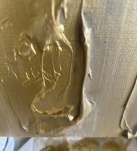 Dancing gold.
