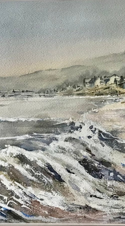 Y Borth Wild Surf by Vicki Washbourne