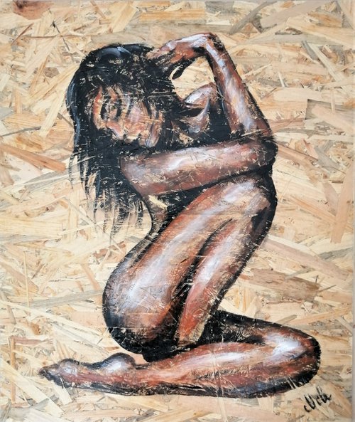 Female nudity by Mateja Marinko
