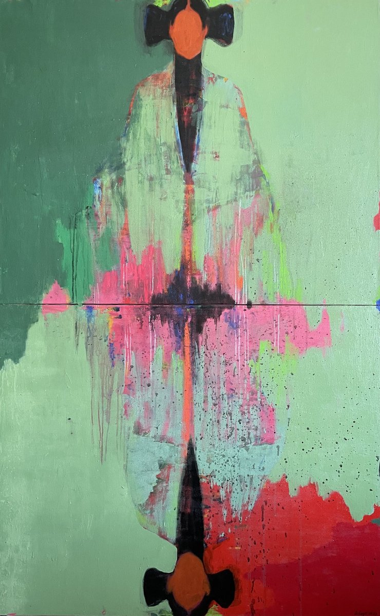 Post-Alienation Series By Gela Mikava, 39 X 63, Artwork For Sale On Artfinder
