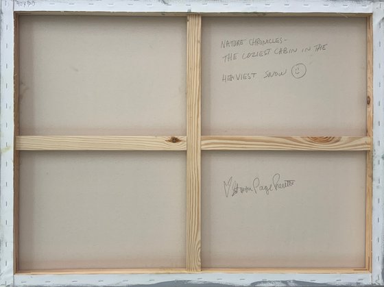 The Coziest Cabin In The Heaviest Snow