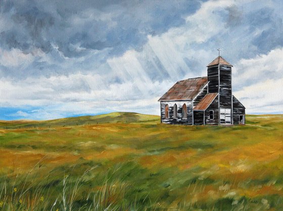 Landscape - Prairie Churches - "Hope on the Horizon"