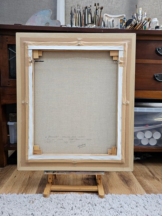 Wounded-Original Horse Portrait