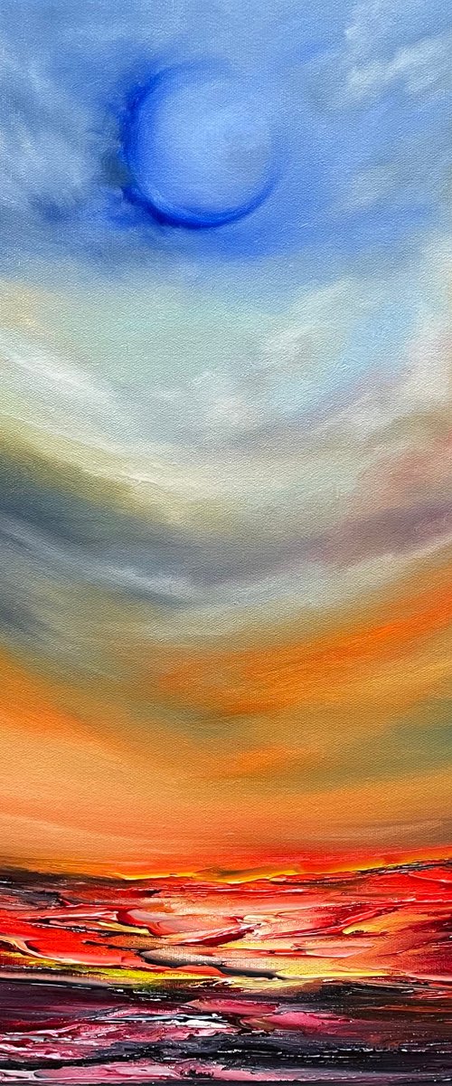 Blue Sun by Timea  Valsami