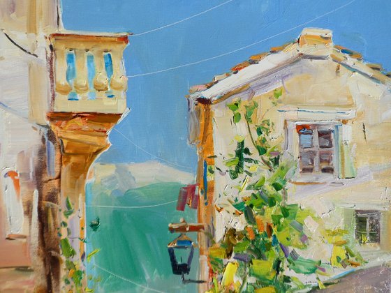 "Walk through the streets of Italy "