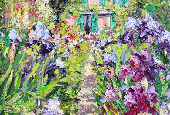Monet's Home And Iris Garden