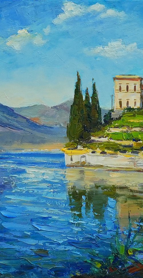 Lake Como Italy by Alisa Onipchenko-Cherniakovska