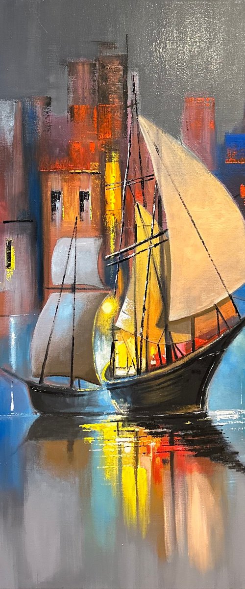 " Mooring in Italy " by Reneta Isin