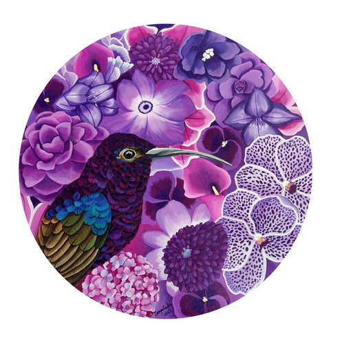 Purple Delight by Sreya Gupta