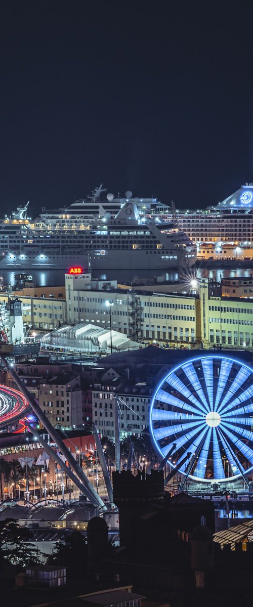 THE NIGHT LIFE IN GENOA by Fabio Accorrà