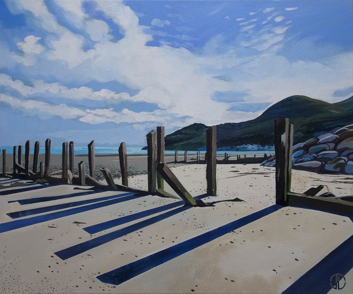 Long Shadows And Deserted Beaches by Joseph Lynch