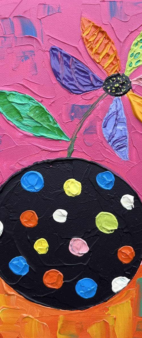 Polka dot still life by Guzaliya Xavier