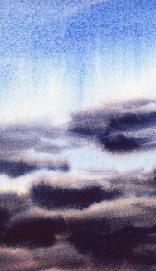 The Sky Closing Its Eyes by Alona Hryn