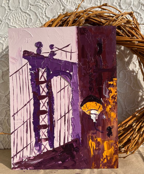 Brooklyn Bridge Painting