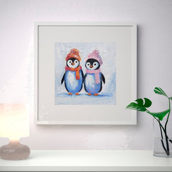 Two penguins