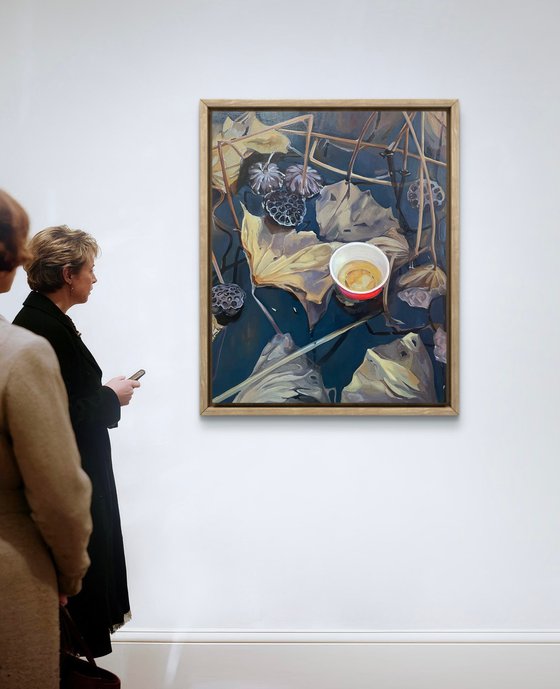 Cup of instant noodles ( ramen )