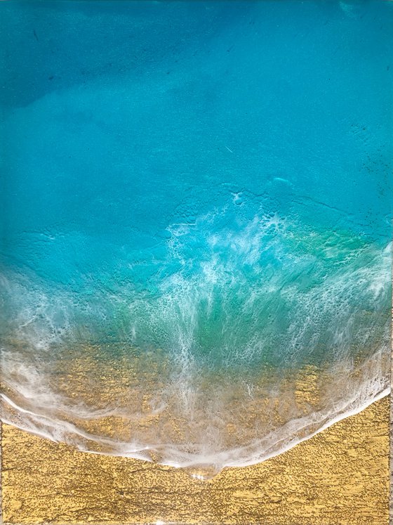 Teal Waves Ocean Bliss