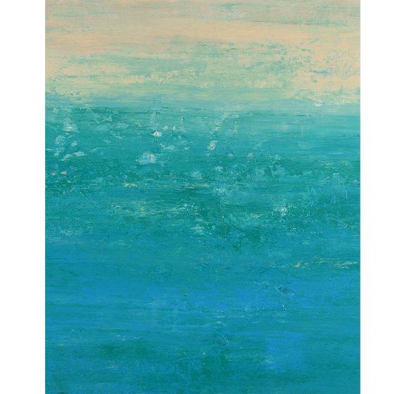 Ebb & Flow - Modern Abstract Seascape