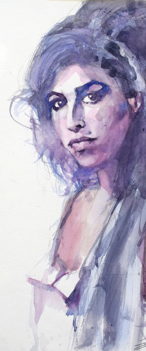 Amy,Amy,Amy! 2024 by Goran Žigolić Watercolors