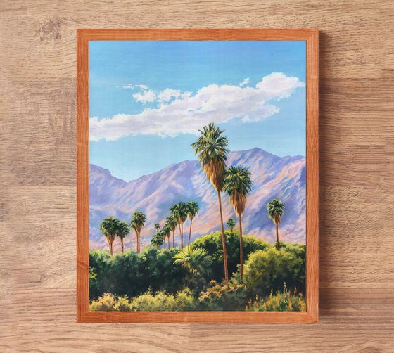 Palm Springs desert mountains