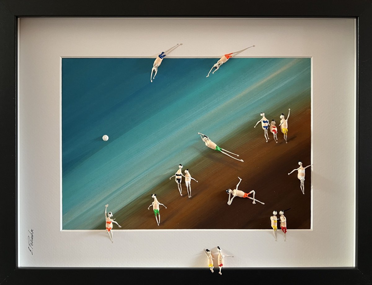 Abstract Portrait Acrylic Painting By Eka Peradze, 17 X 13, Freedom People Eka Peradze, Original Artwork