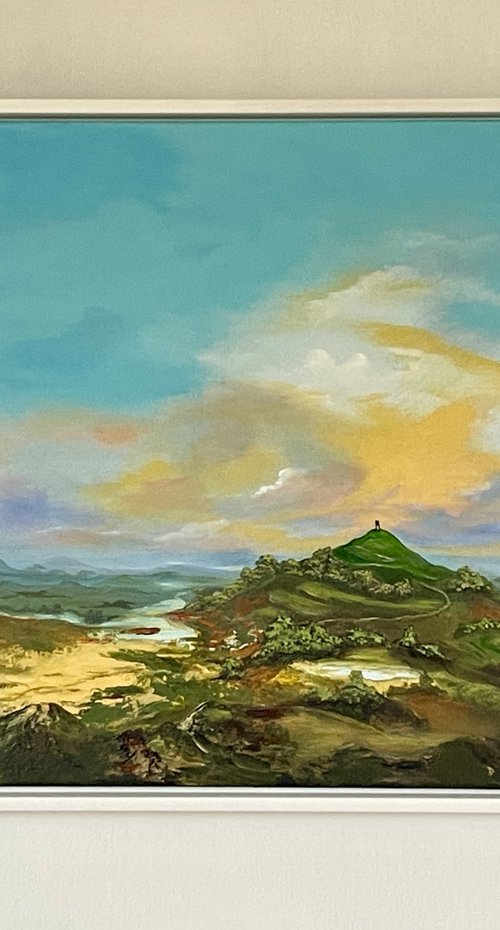 Glastonbury Tor by Marja Brown