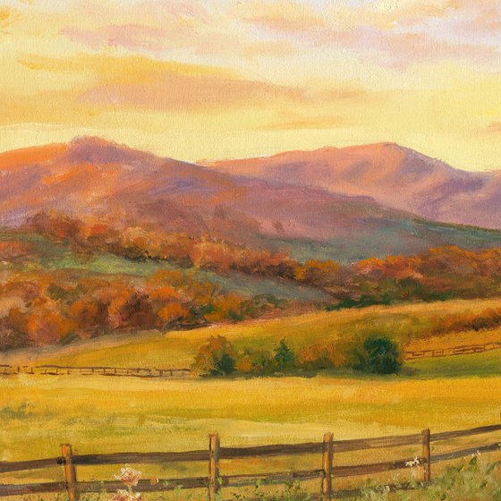 Rustic farm in the countryside