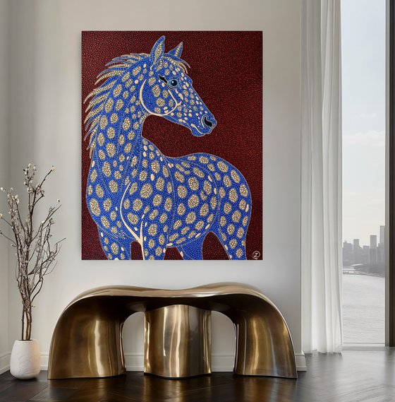 Cobalt Horse