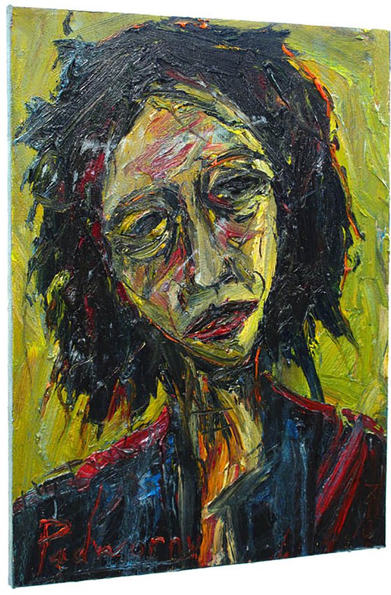 Original Oil Painting Abstract Expressionism Impressionism Portrait