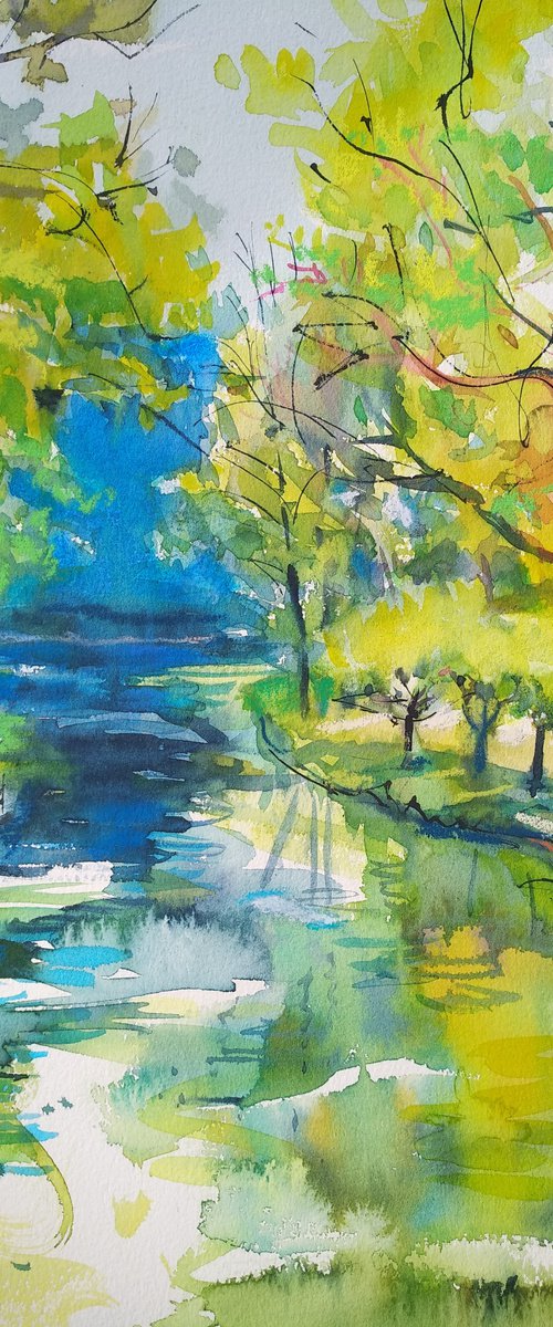 the river 3 by Marina Del Pozo