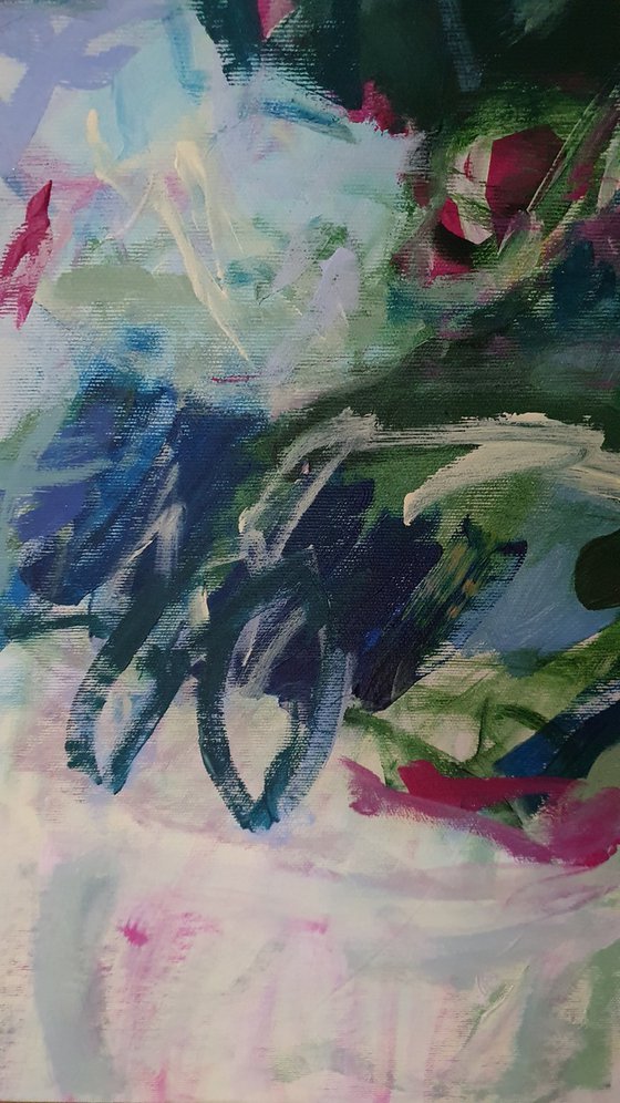 Clouds on their way home