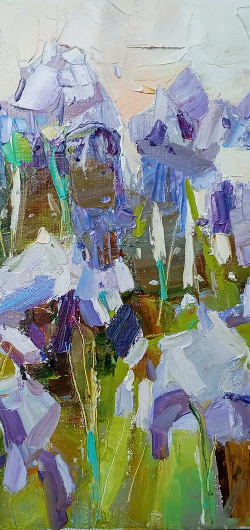 " irises flowers " by Yehor Dulin