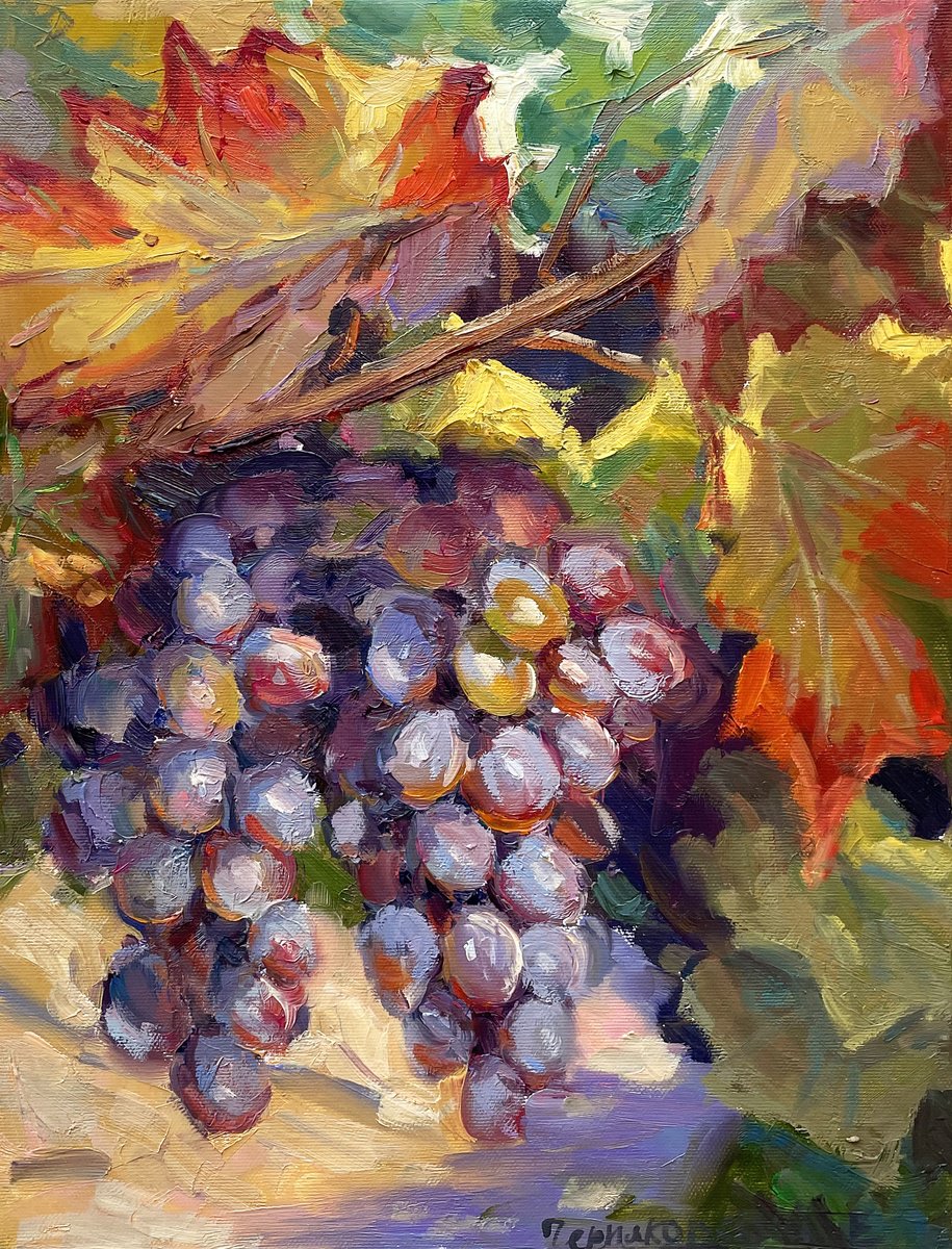 Grape By Evgeny Chernyakovsky, 12 X 16, Artwork For Sale On Artfinder